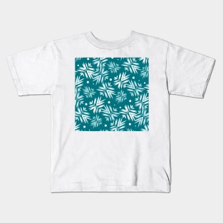 Stylize Leafy Texture 4 Kids T-Shirt